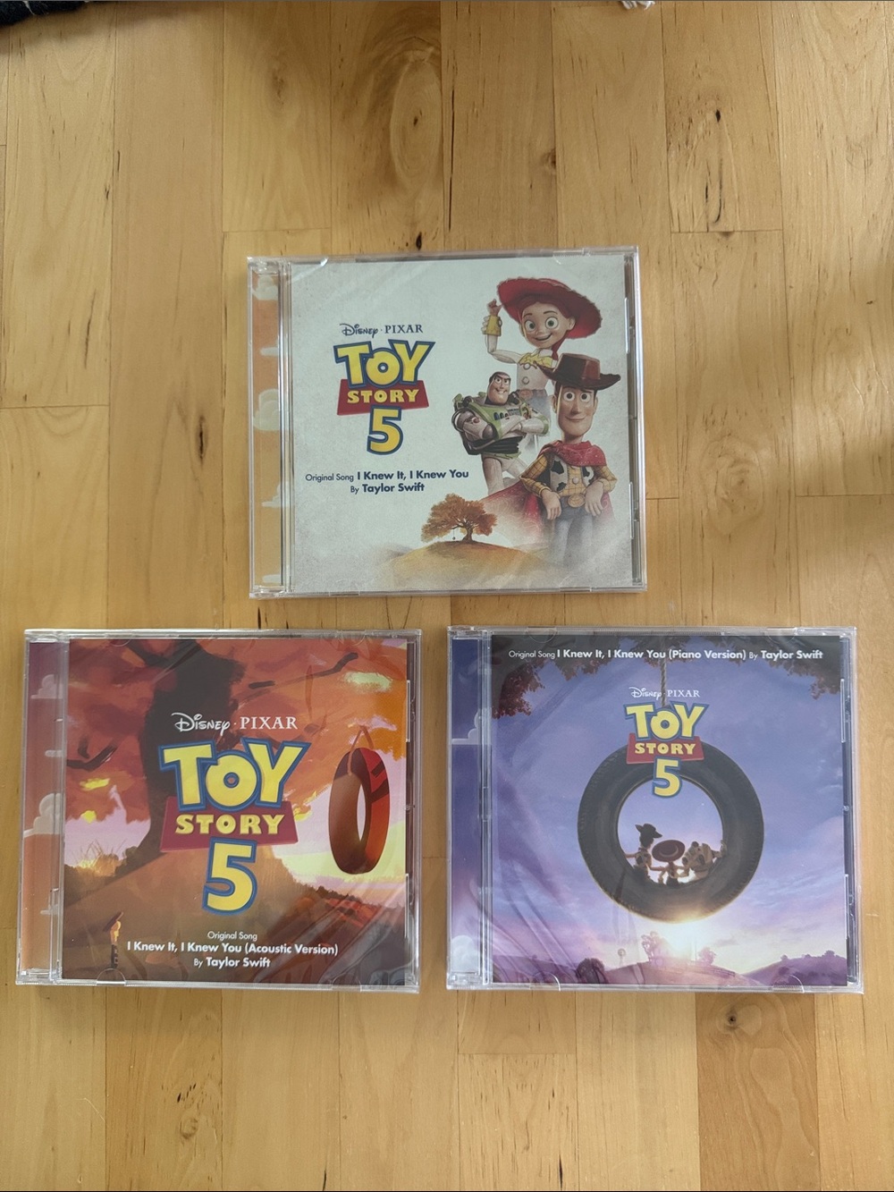 NWT Taylor Swift Toy Story 5 ALL Collector CDs - Disney Pixar